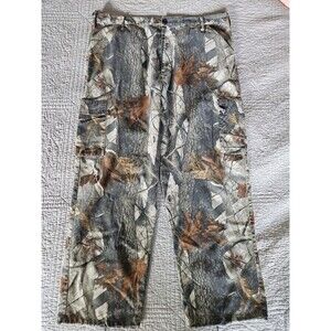 Vintage LIBERTY Camo Pants Cargo Hunting 40x33 XL Realtree Hardwoods